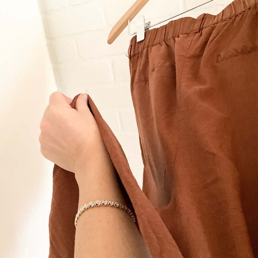 Linen Blend Max Cocos Culotte - Picture 10 of 16